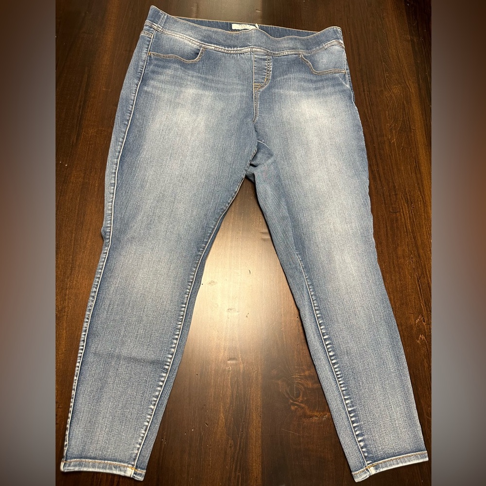 Blue Torrid Size 2 (18-20) Lean Jean Skinny Jeggings